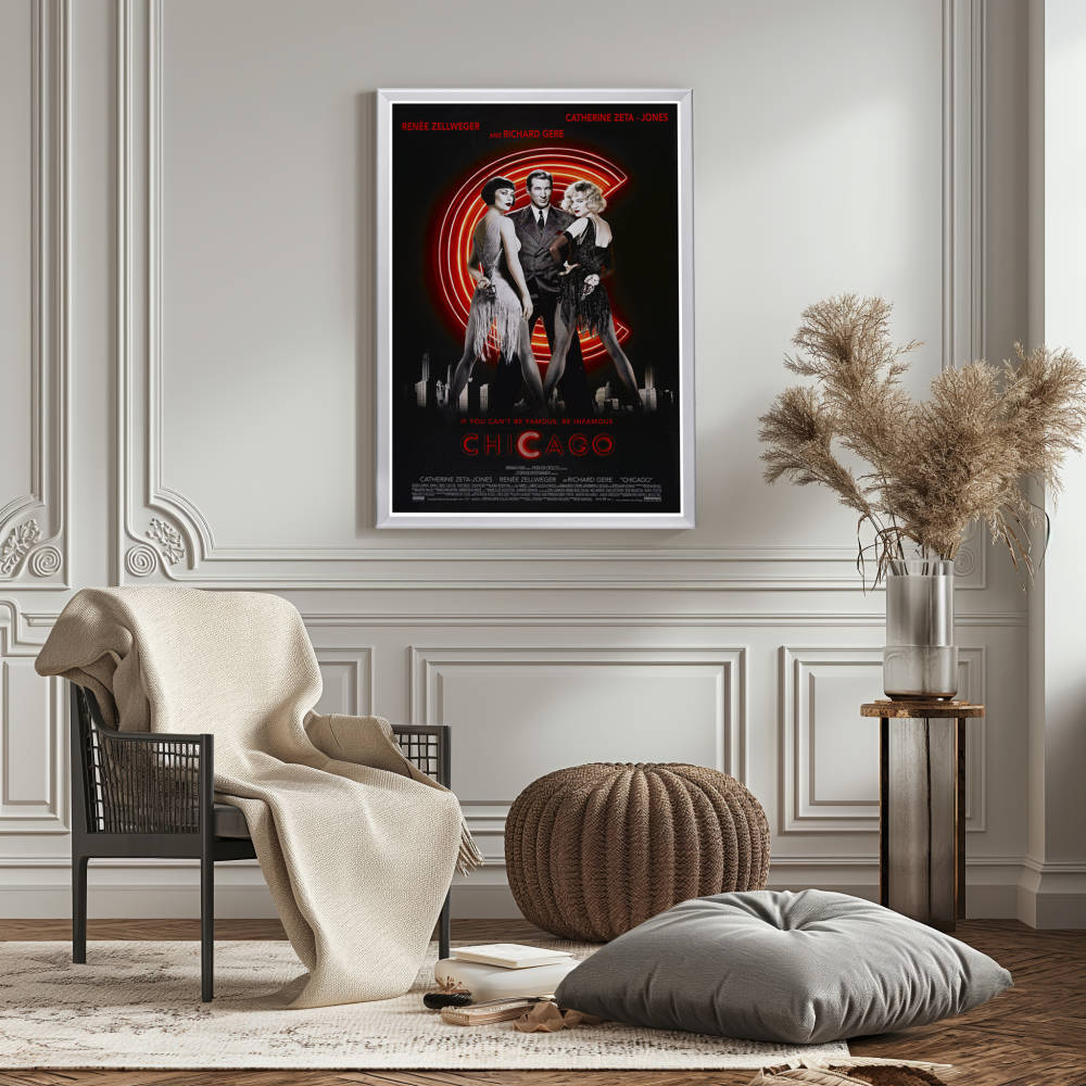 "Chicago" (2002) Framed Movie Poster