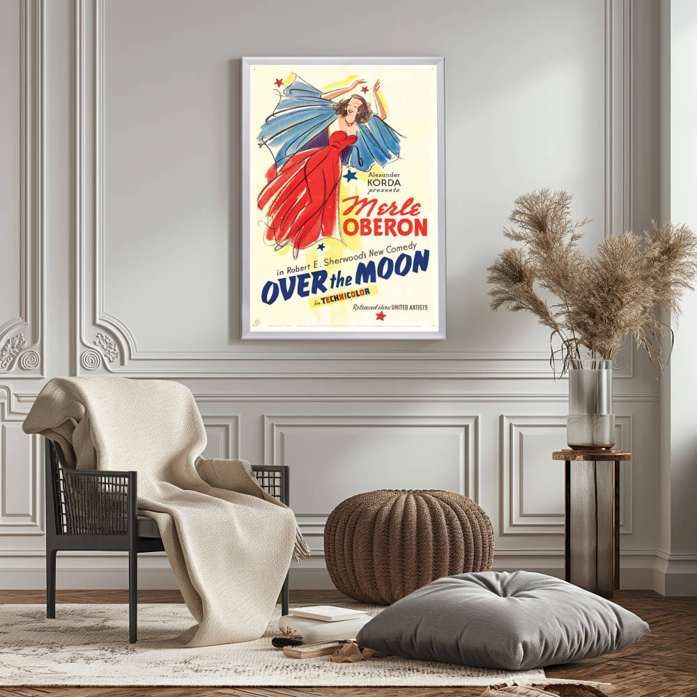 "Over The Moon" (1939) Framed Movie Poster