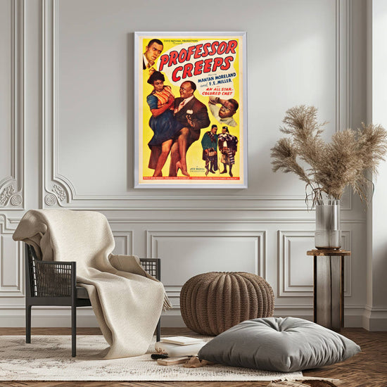"Professor Creeps" (1942) Framed Movie Poster