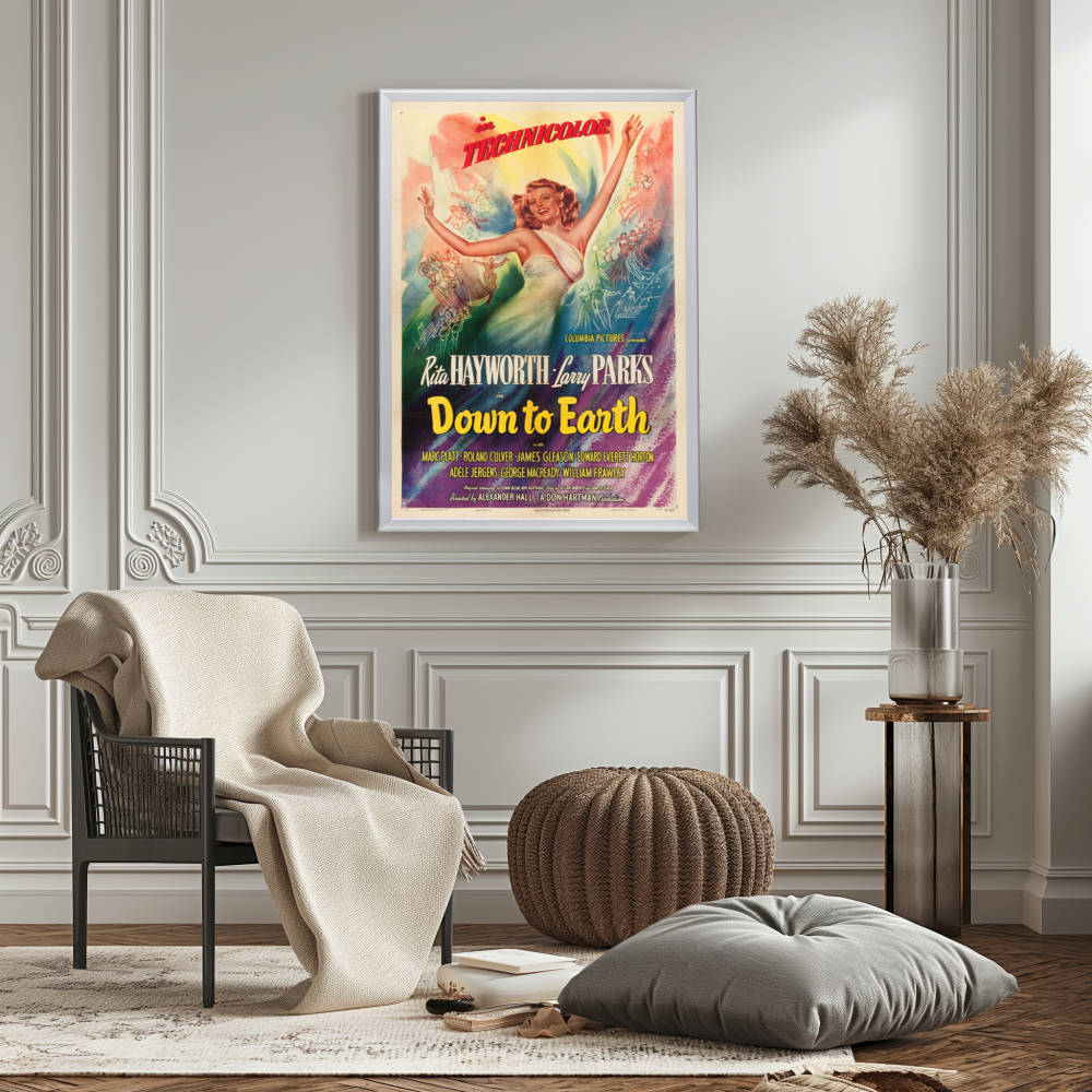 "Down To Earth" (1947) Framed Movie Poster