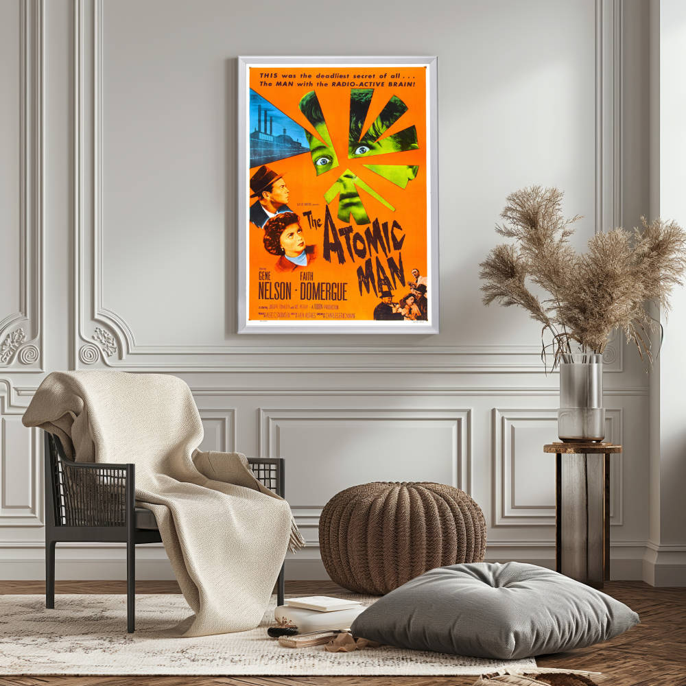 "Atomic Man" (1955) Framed Movie Poster