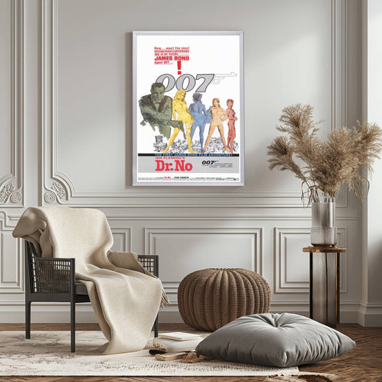 "Dr. No" (1962) Framed Movie Poster