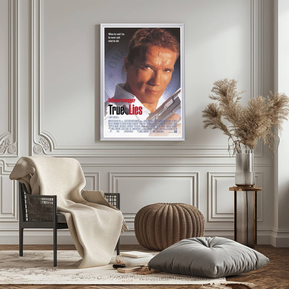 "True Lies" (1994) Framed Movie Poster