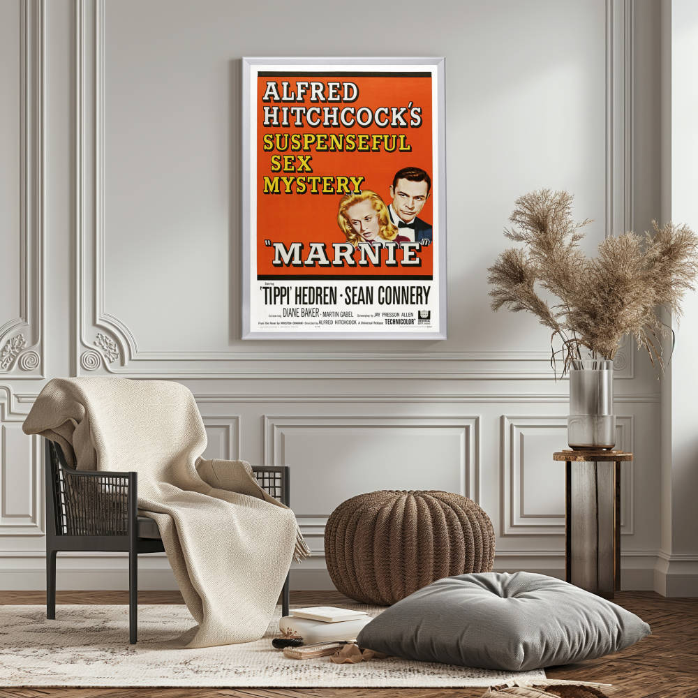 "Marnie" (1964) Framed Movie Poster