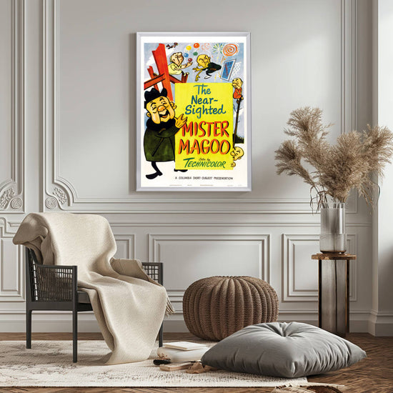 "Nearsighted Mister Magoo" (1960) Framed Movie Poster