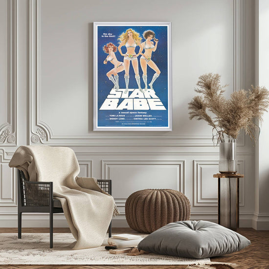 "Star Babe" (1977) Framed Movie Poster