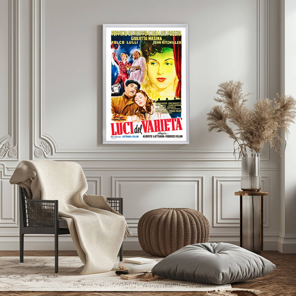 "Variety Lights" (1950) Framed Movie Poster
