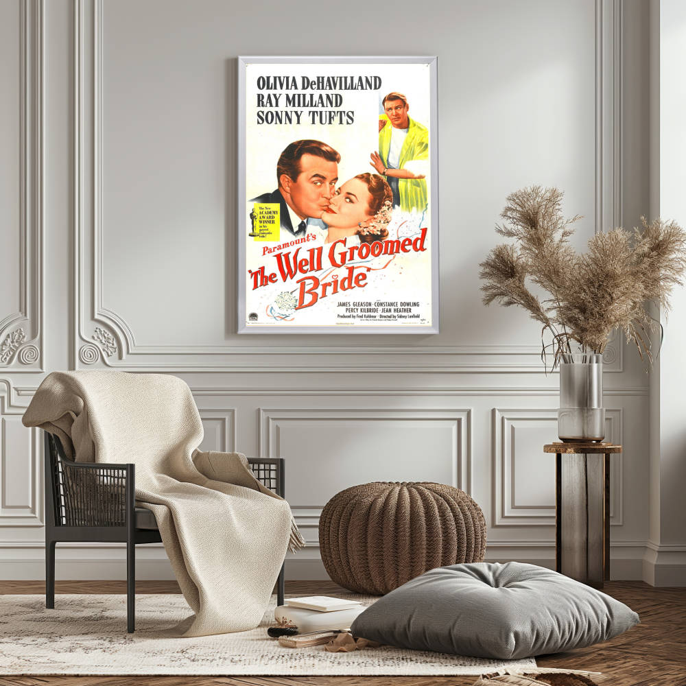 "Well Groomed Bride" (1946) Framed Movie Poster