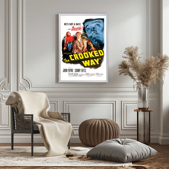 "Crooked Way" (1949) Framed Movie Poster