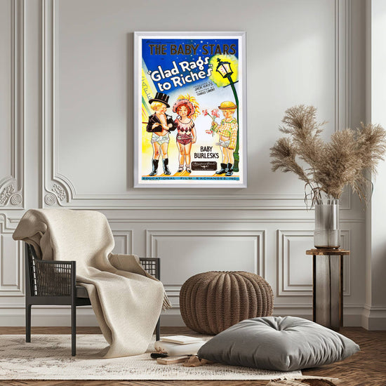 "Glad Rags To Riches" (1932) Framed Movie Poster