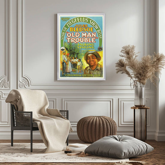 "Old Man Trouble" (1929) Framed Movie Poster
