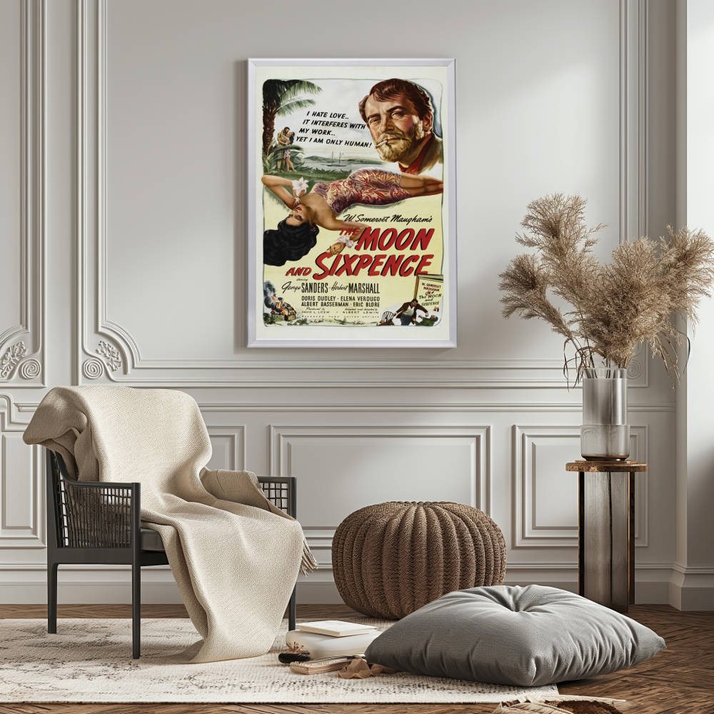 "Moon And Sixpence" (1942) Framed Movie Poster