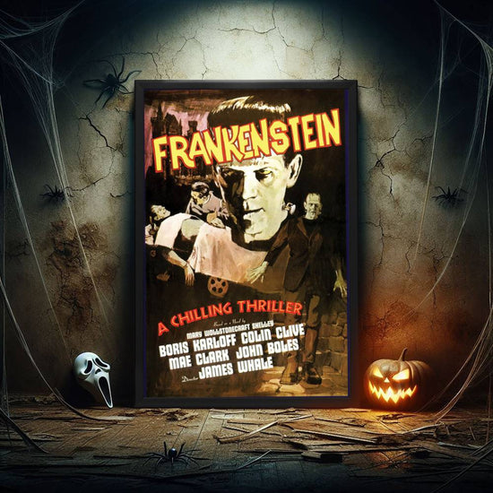 "Frankenstein" (1931) Framed Movie Poster