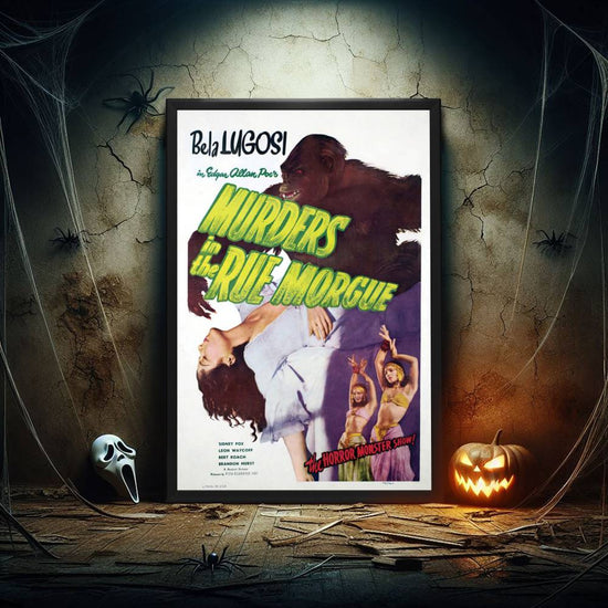 "Murders In The Rue Morgue" (1932) Framed Movie Poster