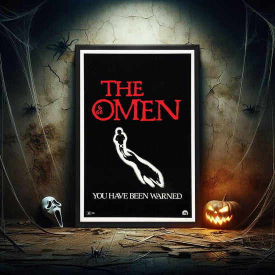 "Omen" (1976) Framed Movie Poster