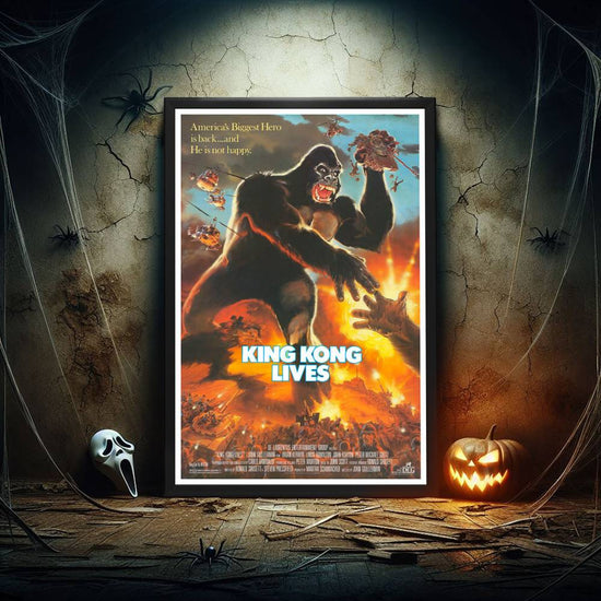 "King Kong Lives" (1986) Framed Movie Poster