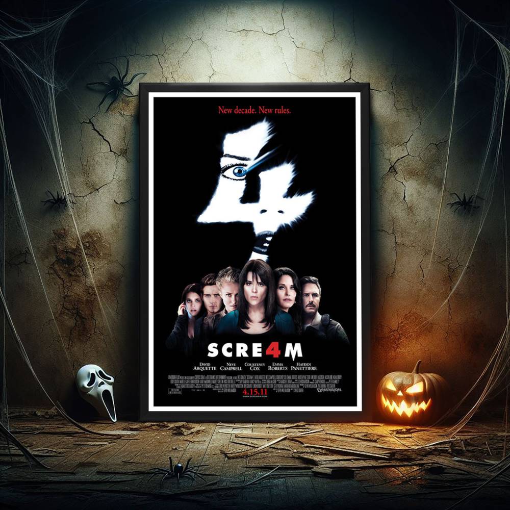 "Scream 4" (2011) Framed Movie Poster