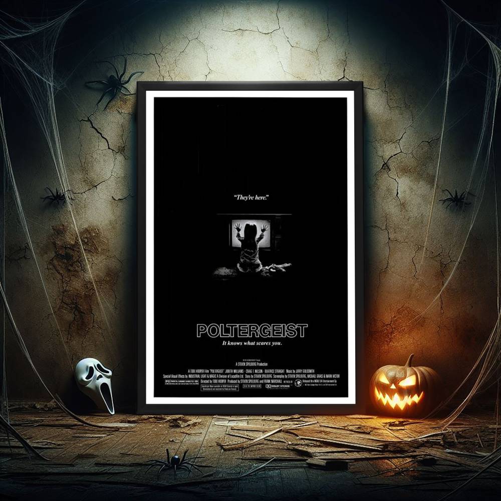 "Poltergeist" (1982) Framed Movie Poster