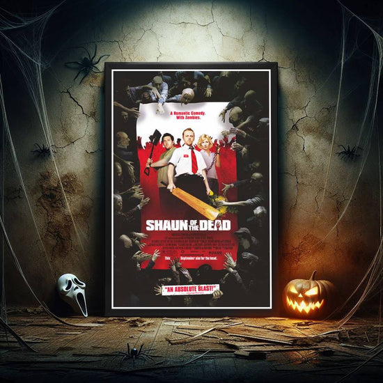 "Shaun of the Dead" (2004) Framed Movie Poster