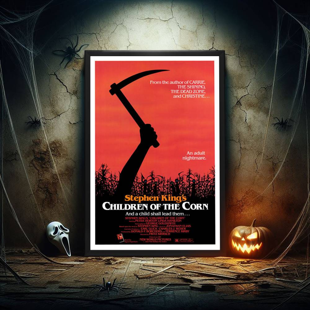 "Children of the Corn" (1984) Framed Movie Poster