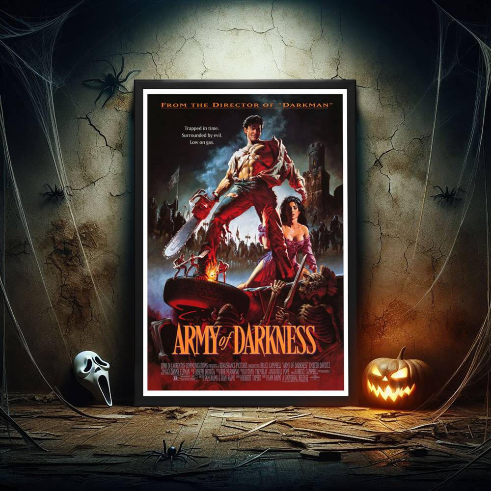 "Army Of Darkness" (1992) Framed Movie Poster