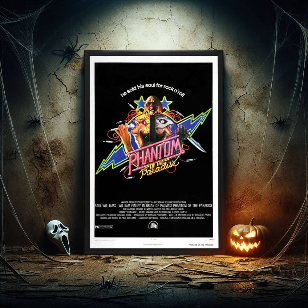 "Phantom Of The Paradise" (1974) Framed Movie Poster