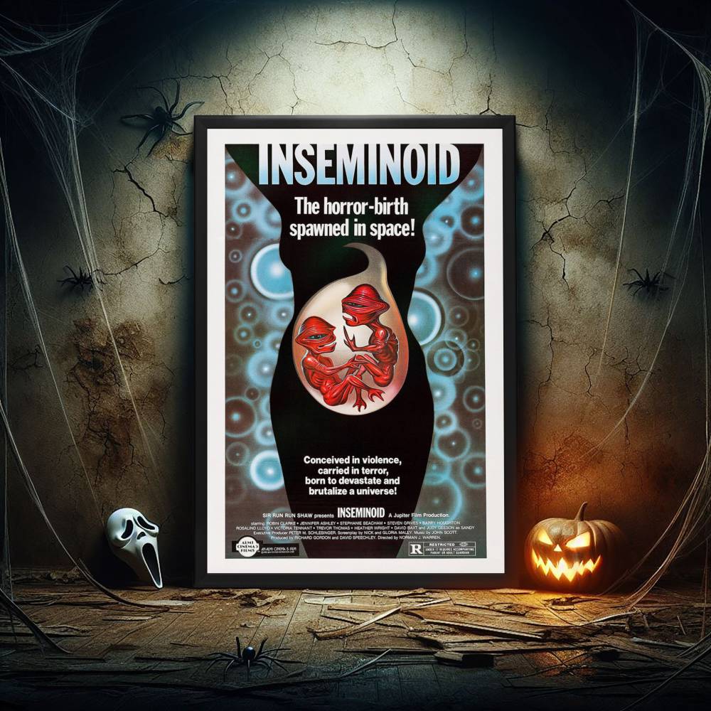 "Inseminoid" (1981) Framed Movie Poster