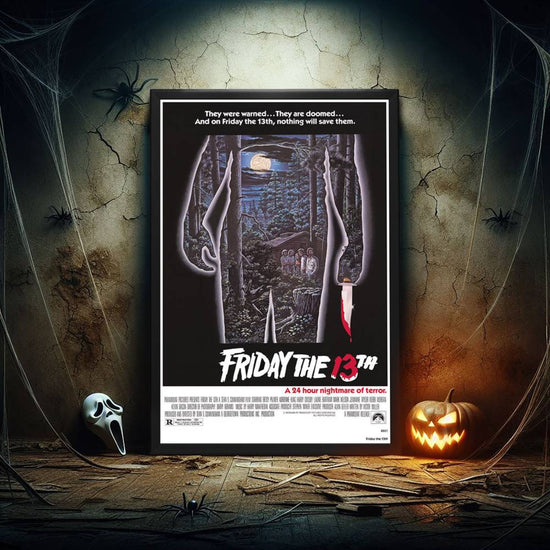 "Friday the 13th" (1980) Framed Movie Poster