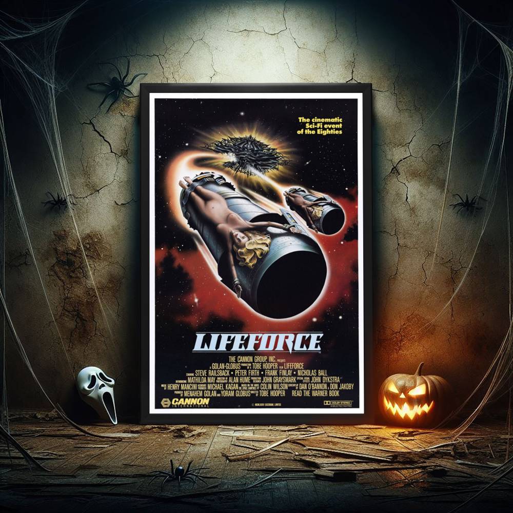 "Lifeforce" (1985) Framed Movie Poster