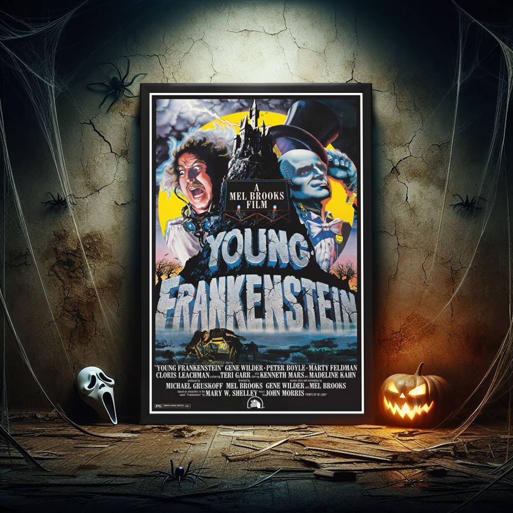 "Young Frankenstein" Framed Movie Poster