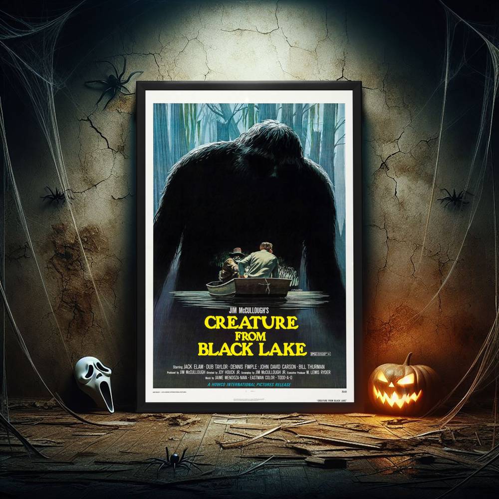 "Creature From Black Lake" (1976) Framed Movie Poster