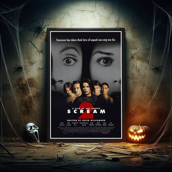 "Scream 2" (1997) Framed Movie Poster