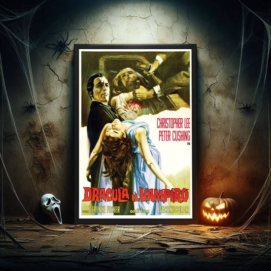 "Horror Of Dracula" (1958) Framed Movie Poster
