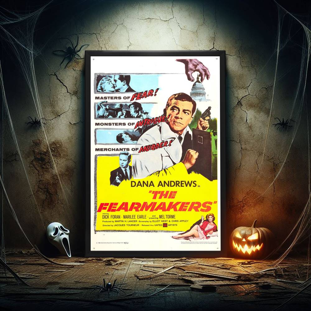 "Fearmakers" (1958) Framed Movie Poster