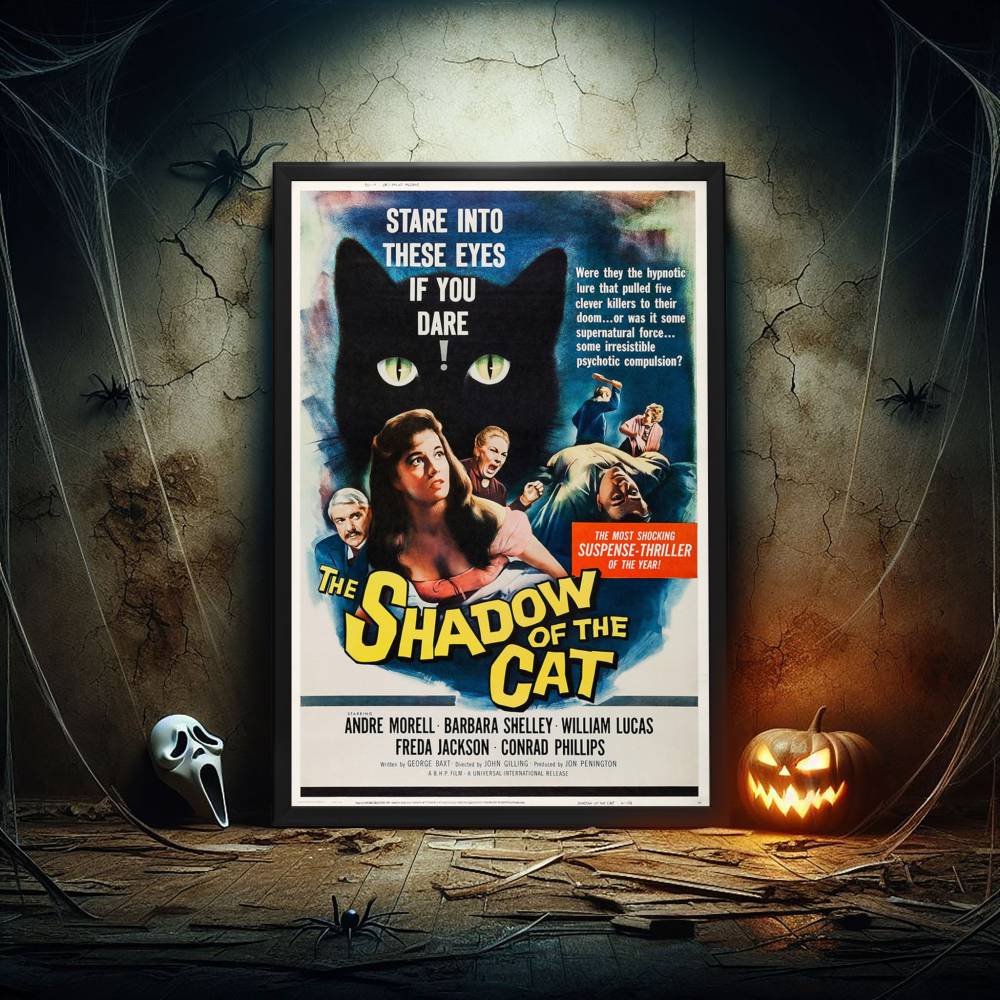 "Shadow Of The Cat" (1961) Framed Movie Poster