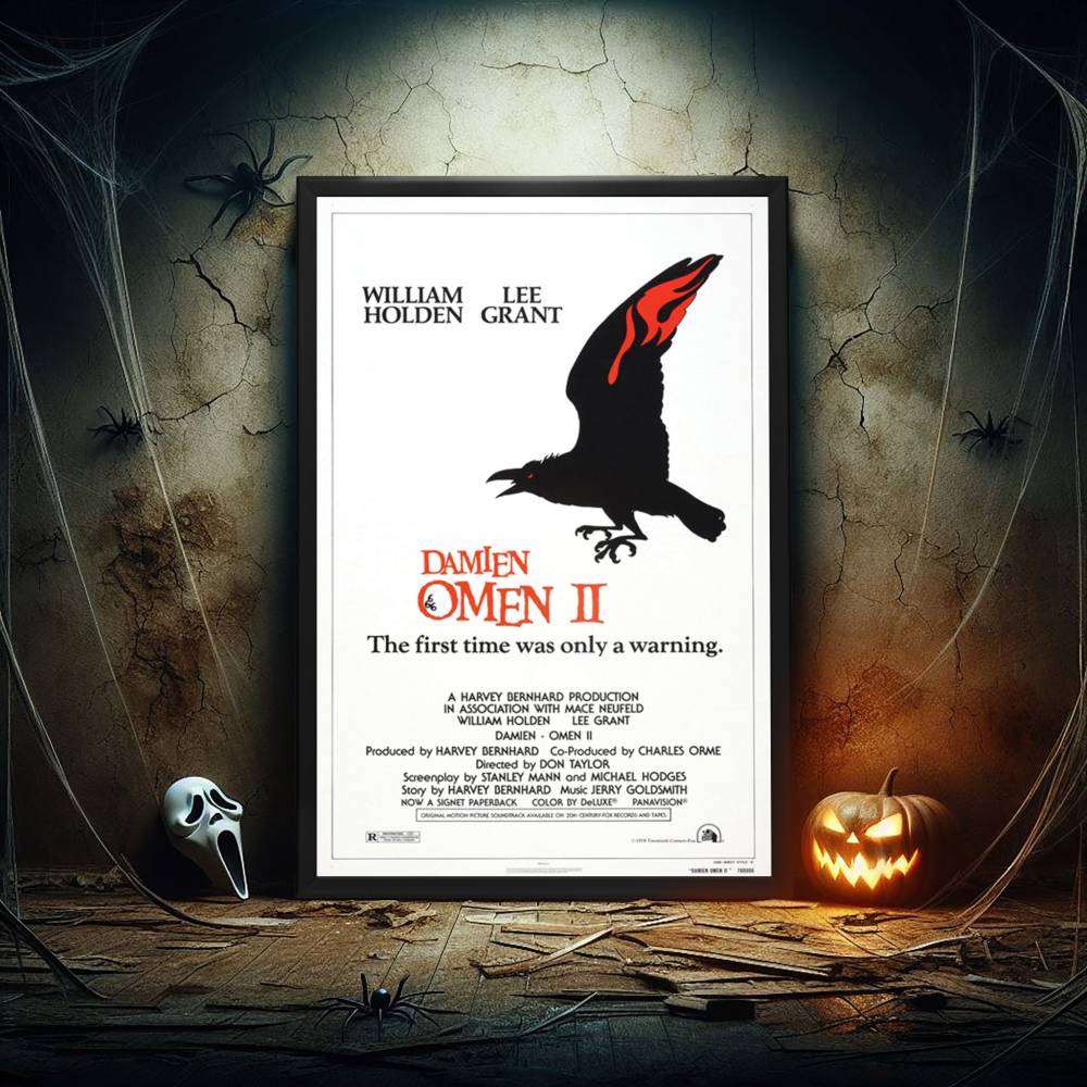 "Damien: Omen II" (1978) Framed Movie Poster