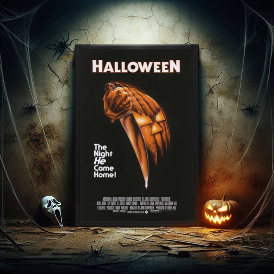 "Halloween" (1978) Framed Movie Poster