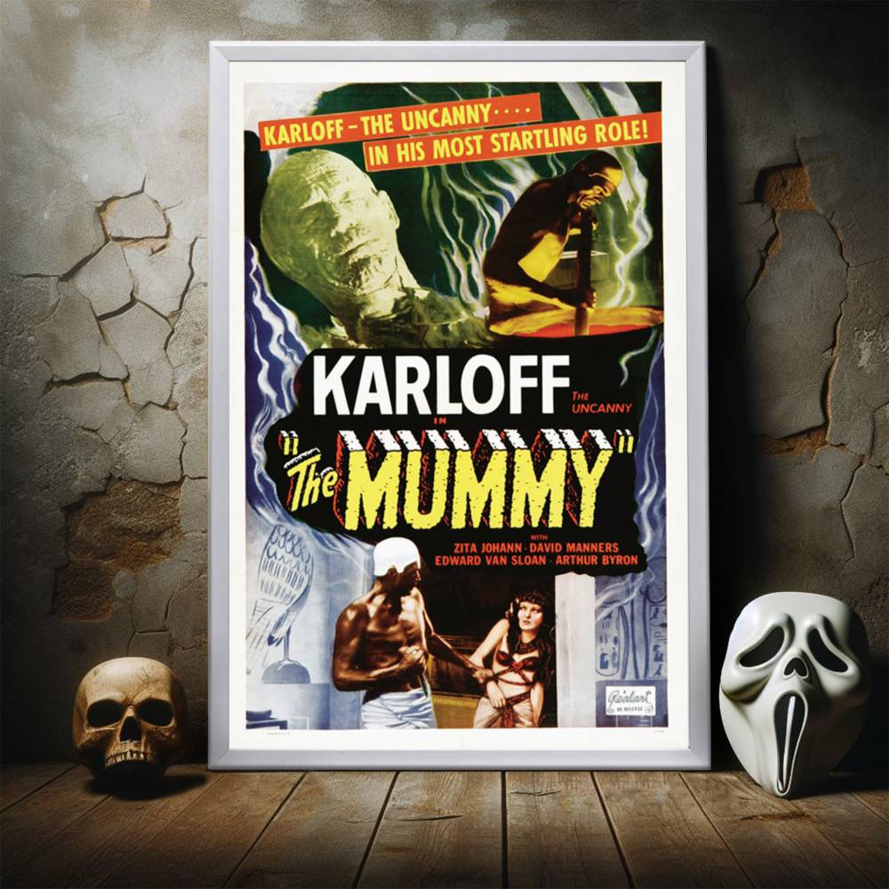 "Mummy" (1932) Framed Movie Poster