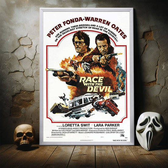 "Race With The Devil" (1975) Framed Movie Poster