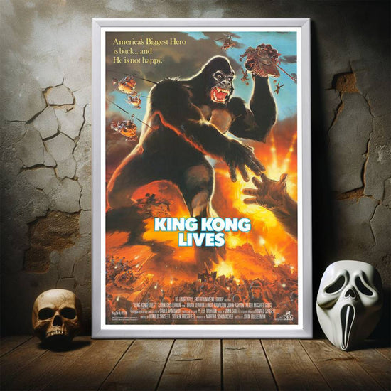 "King Kong Lives" (1986) Framed Movie Poster