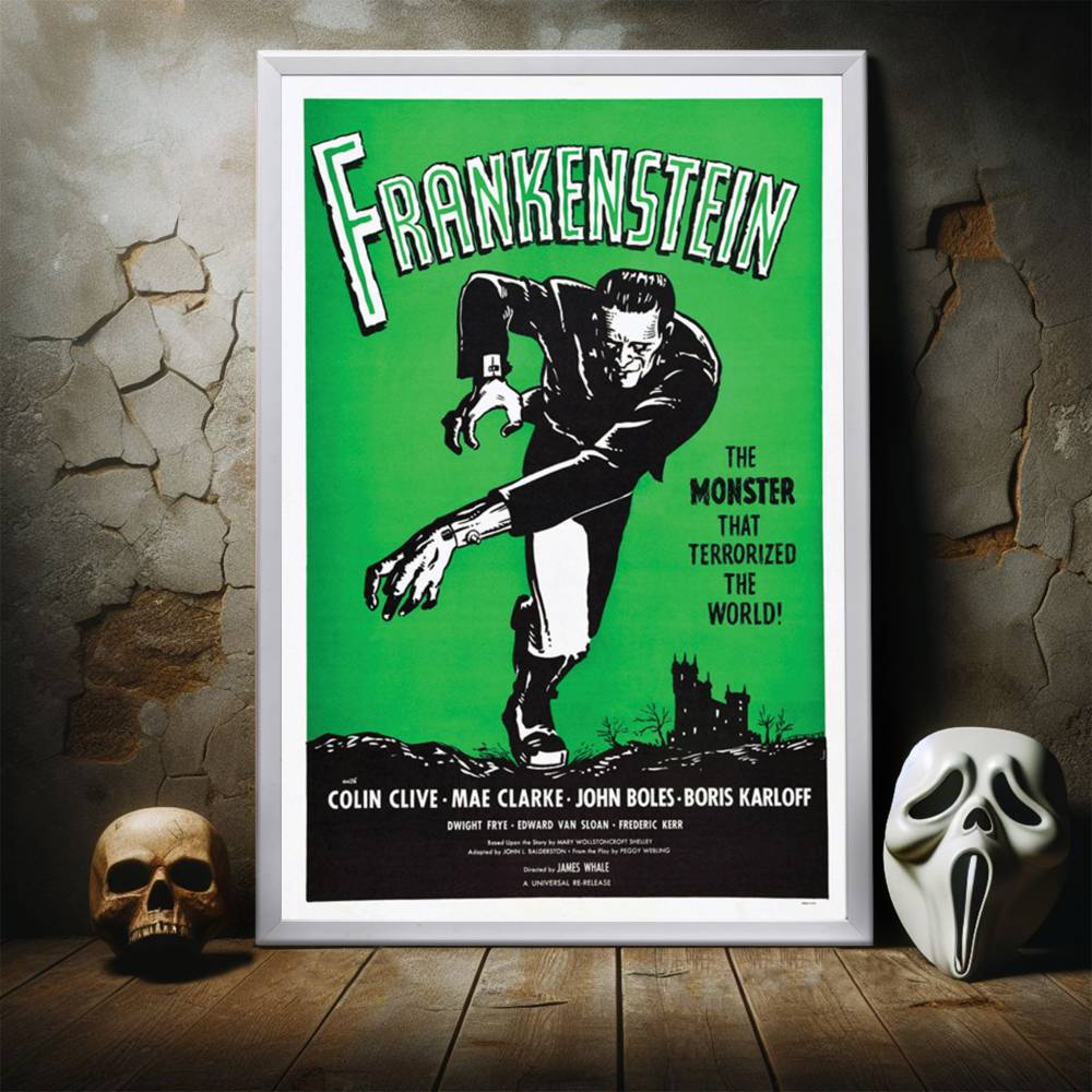 "Frankenstein" (1931) Framed Movie Poster