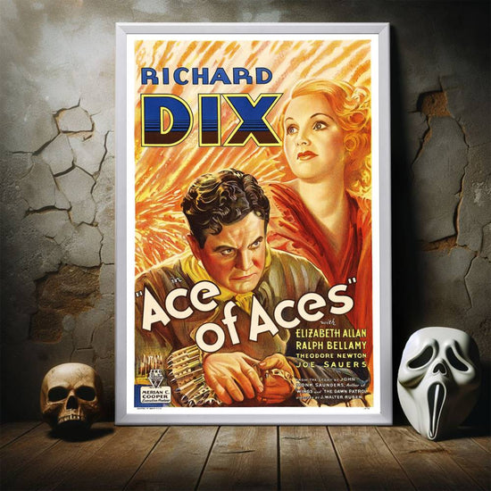 "Ace Of Aces" (1933) Framed Movie Poster