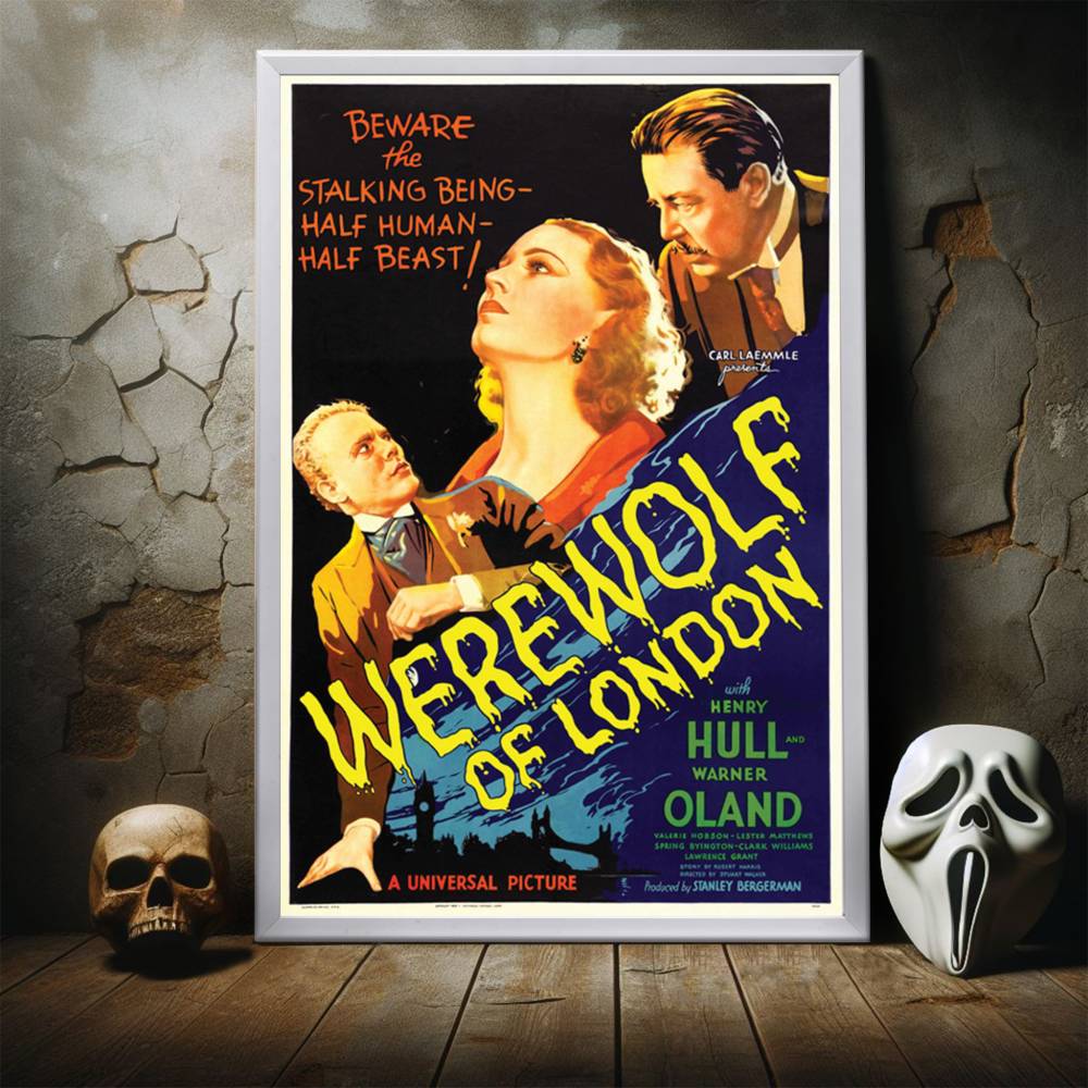 "Werewolf Of London" (1935) Framed Movie Poster