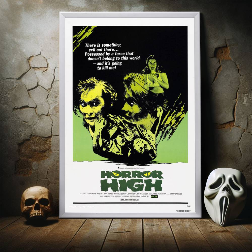 "Horror High" (1974) Framed Movie Poster