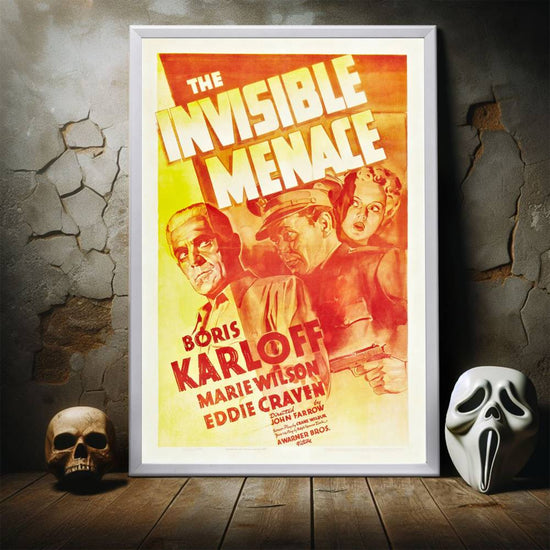 "Invisible Menace" (1938) Framed Movie Poster