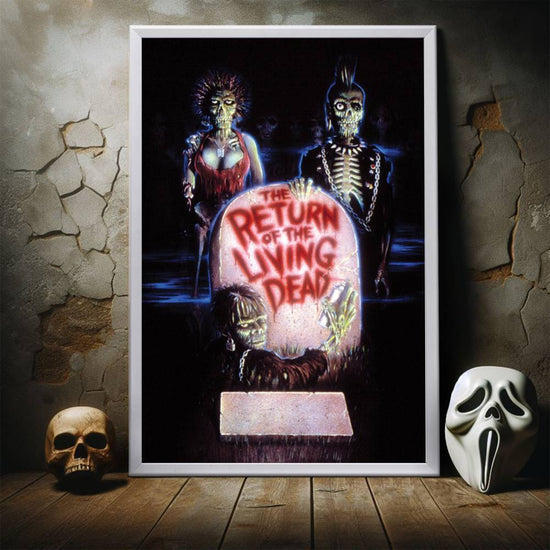 "Return Of The Living Dead" (1985) Framed Movie Poster