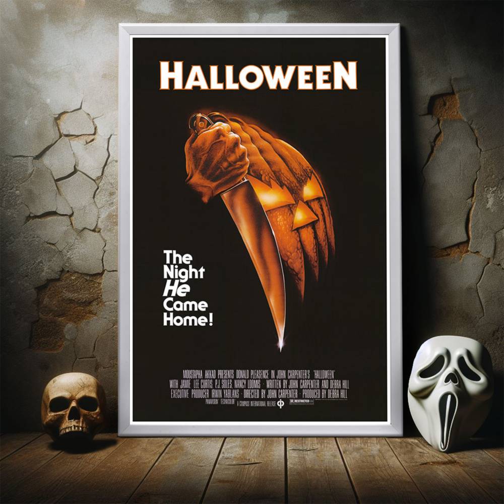 "Halloween" (1978) Framed Movie Poster