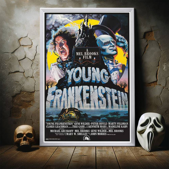 "Young Frankenstein" Framed Movie Poster