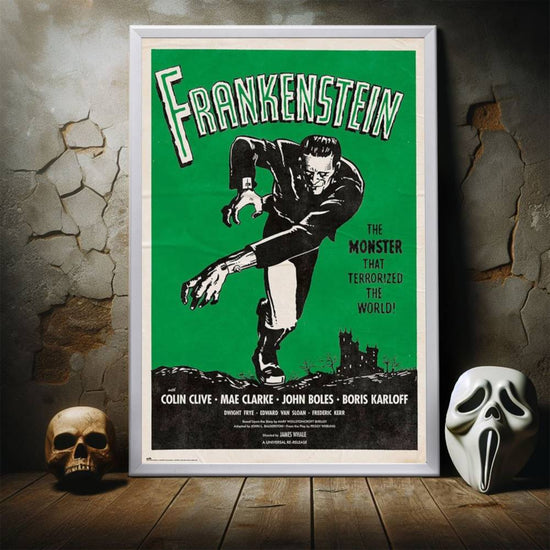 "Frankenstein" (1931) Framed Movie Poster