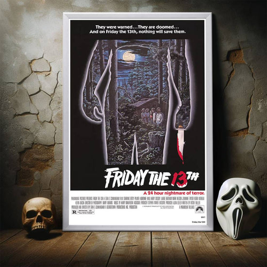 "Friday the 13th" (1980) Framed Movie Poster